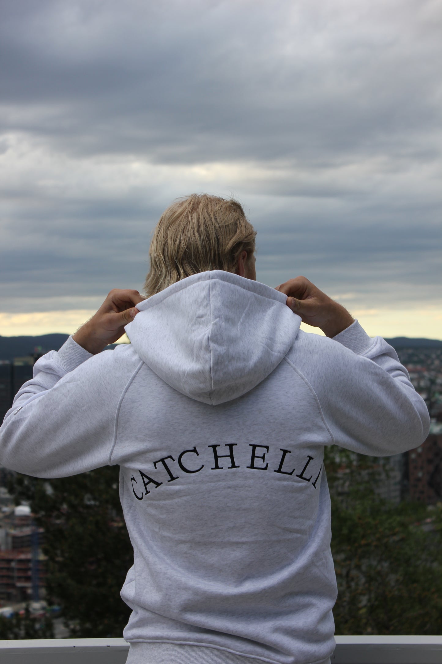 M. Milano zip hoodie- Grey