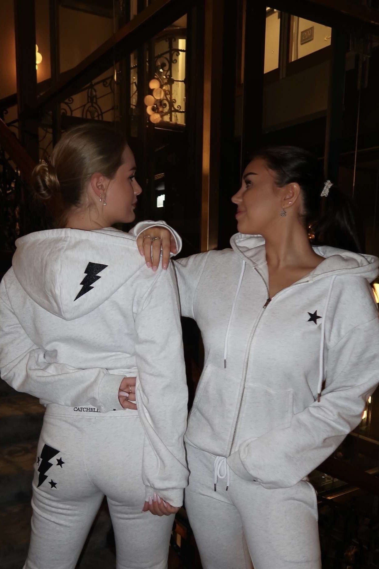 W. Siena zip hoodie- Grey