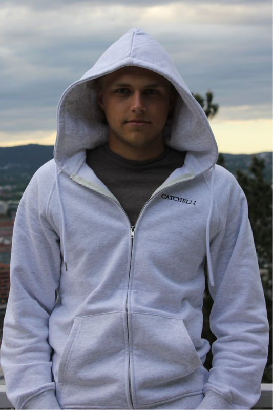M. Milano zip hoodie- Grey